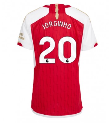 Arsenal Jorginho Frello #20 Primera Equipación Mujer 2023-24 Manga Corta